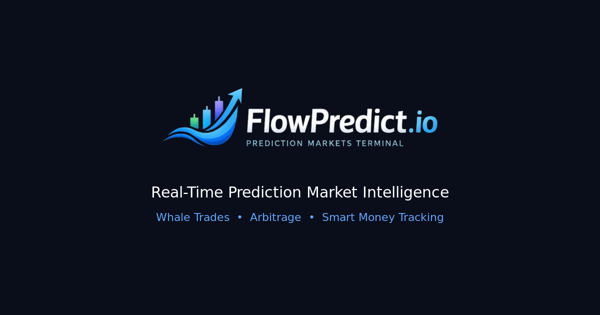 FlowPredict — Prediction Market Intelligence Terminal
